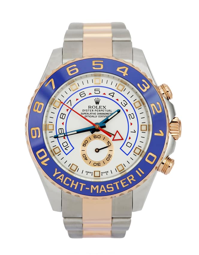 Rolex Yacht-Master 116681, White dial, 40mm Oystersteel