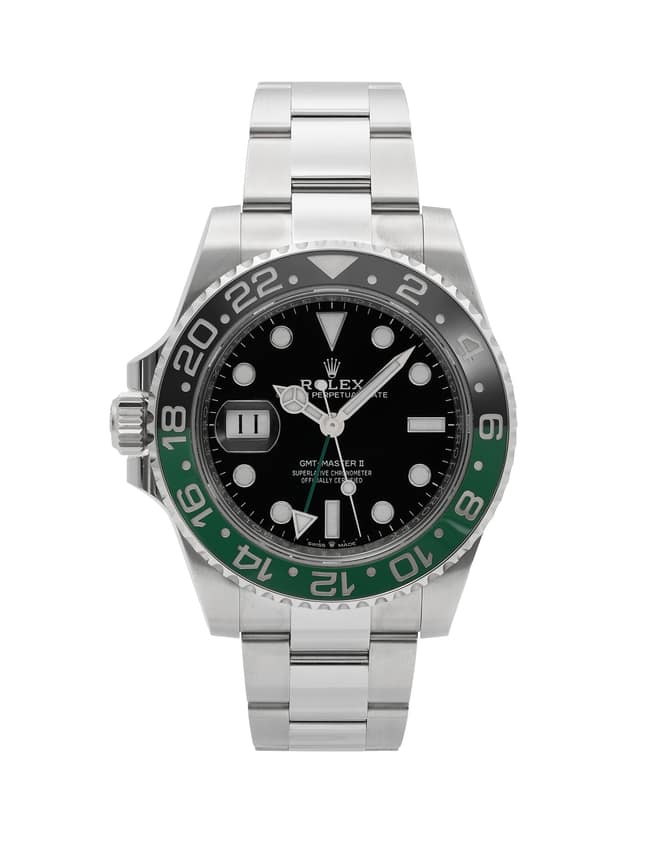 Rolex GMT-Master II 421068, Green dial, 40mm White Gold