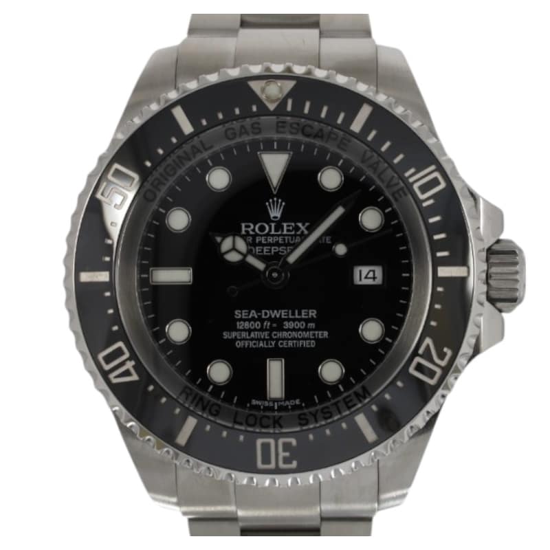 Rolex Sea-Dweller 116660, Black dial, 43mm Steel & Yellow Gold