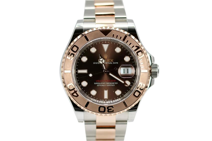 Rolex Yacht-Master 126621, White dial, 40mm Everose Gold