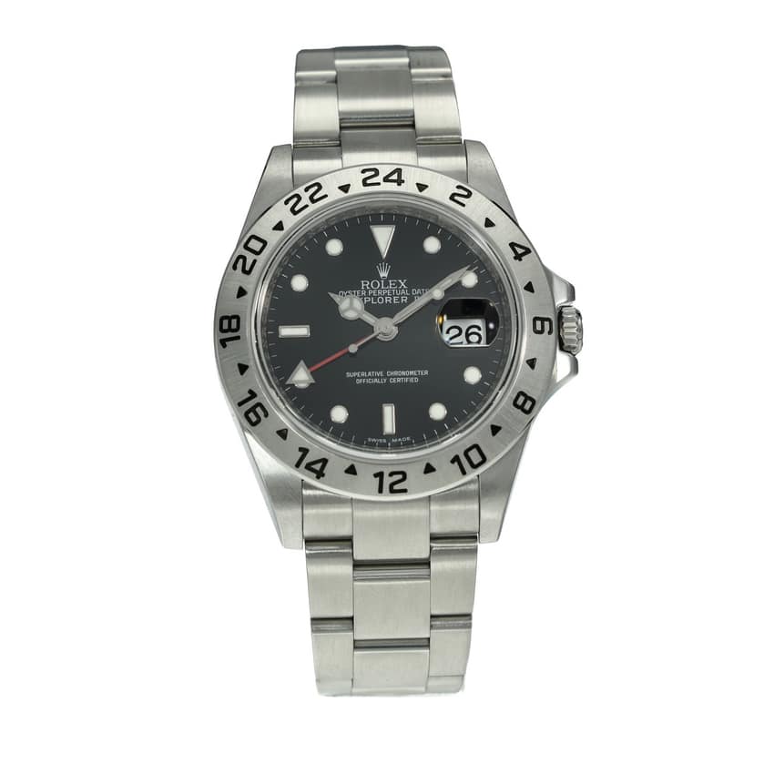 Rolex Explorer II 16570, White dial, 42mm Oystersteel