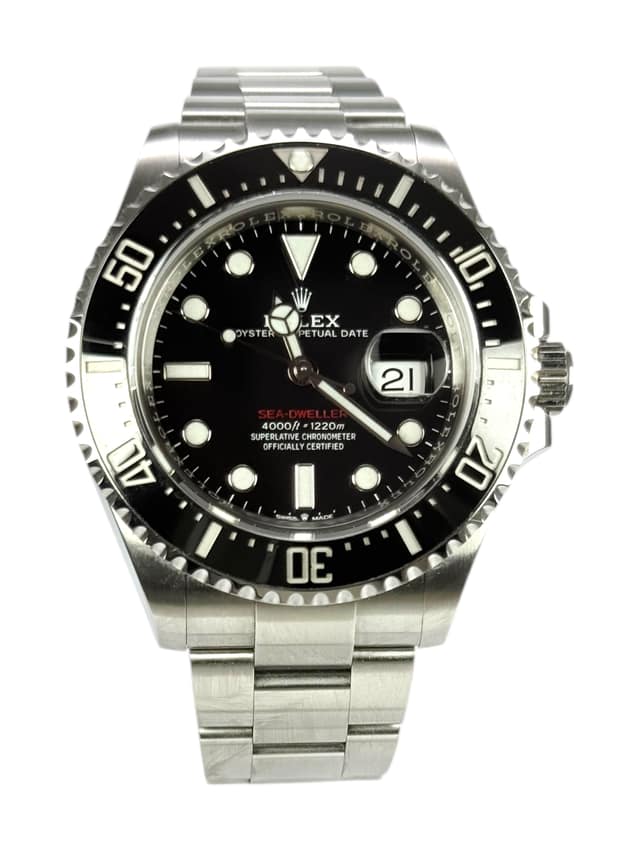 Rolex Sea-Dweller 126600, Black dial, 43mm Oystersteel