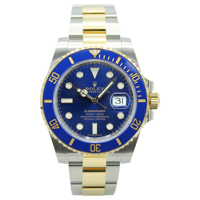 Rolex Submariner 116613 LB, Black dial, 40mm Everose Rolesor