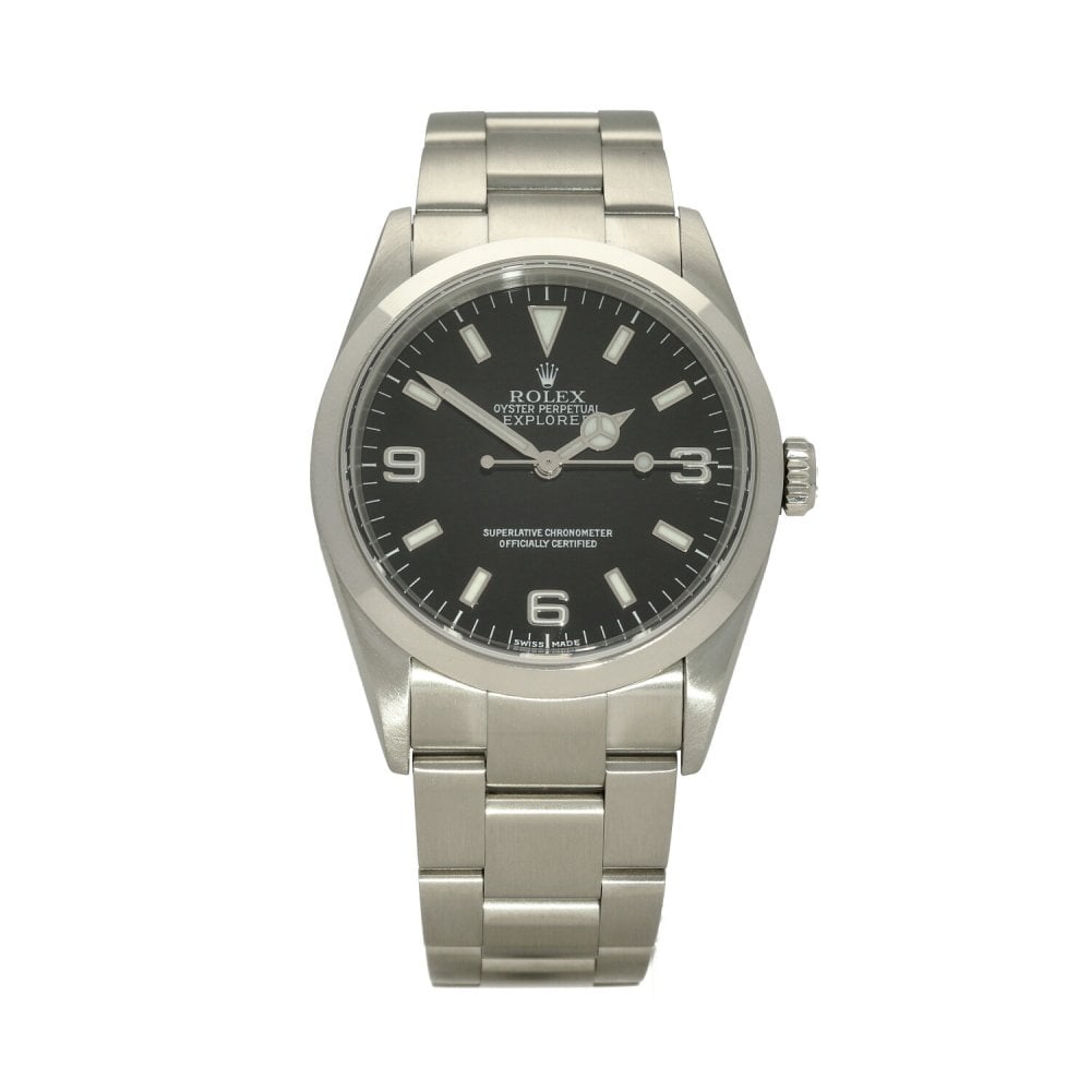 Rolex Explorer 114270, Black dial, 40mm Oystersteel