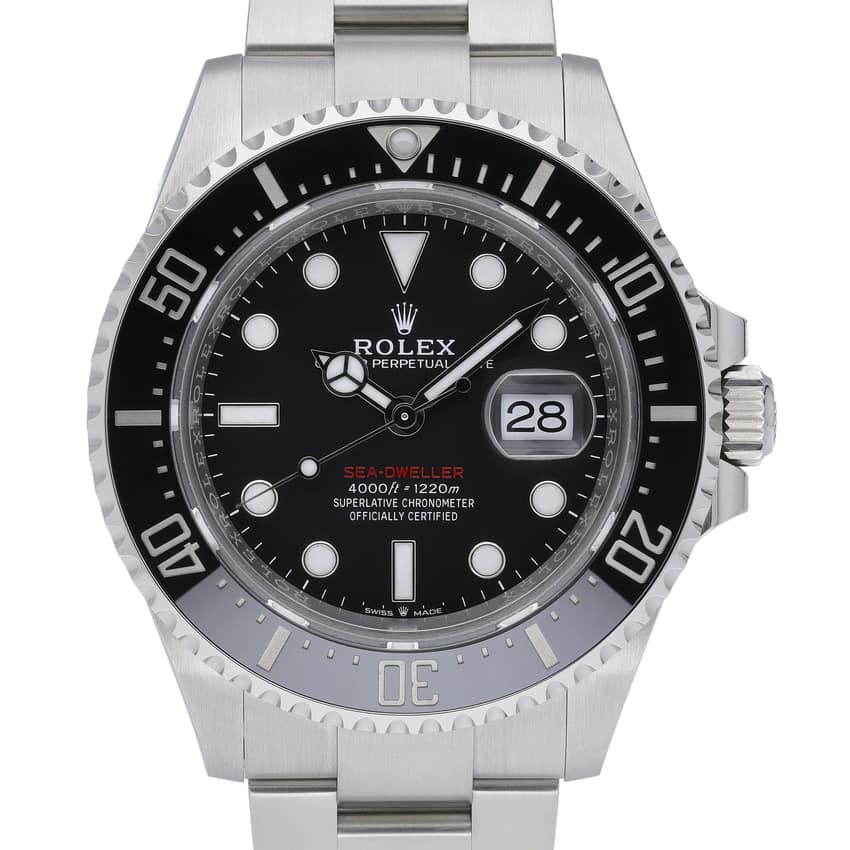 Rolex Sea-Dweller 126600, Blue dial, 44mm Steel & Yellow Gold
