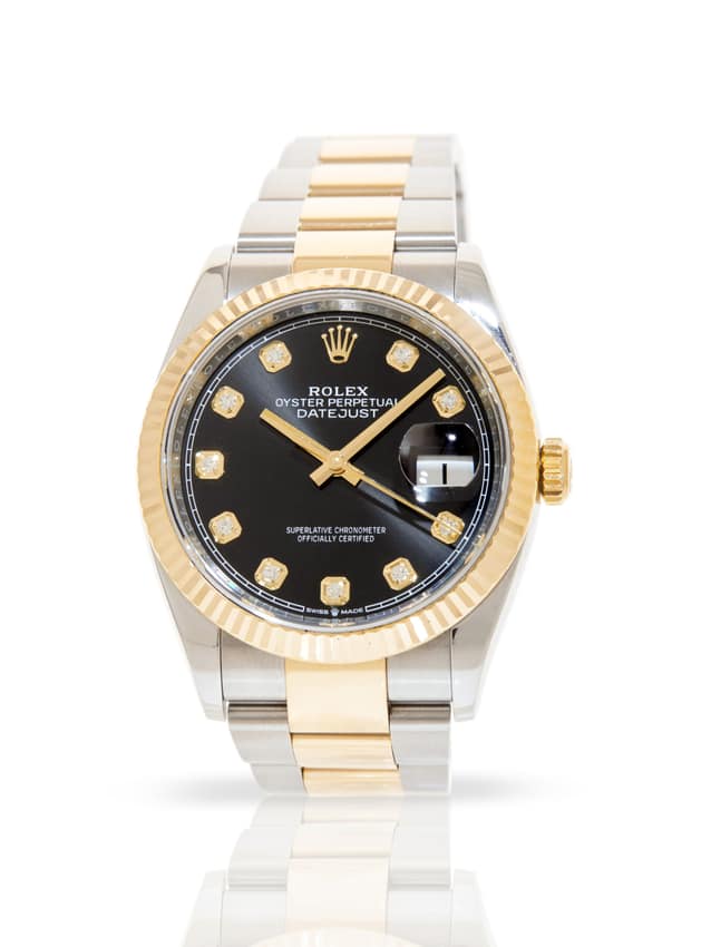 Rolex Datejust 126233, Brown dial, 36mm Everose Rolesor