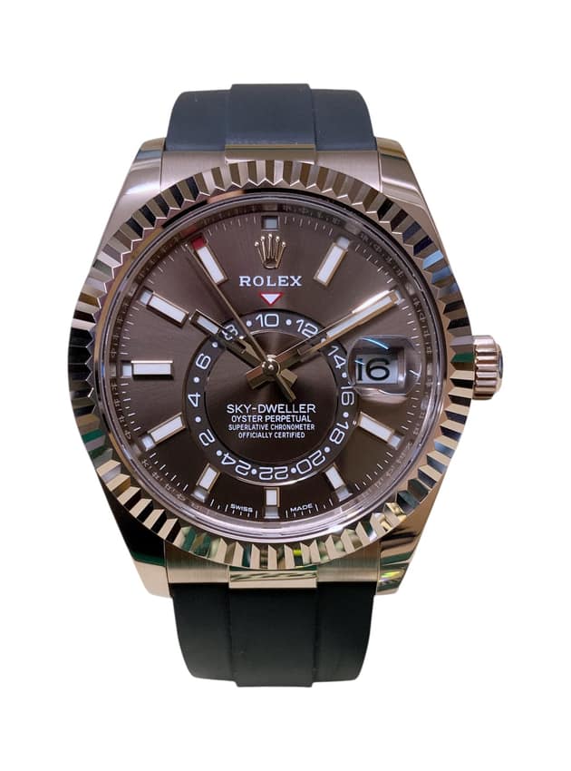 Rolex Sky-Dweller 326235, Black dial, 42mm Oystersteel