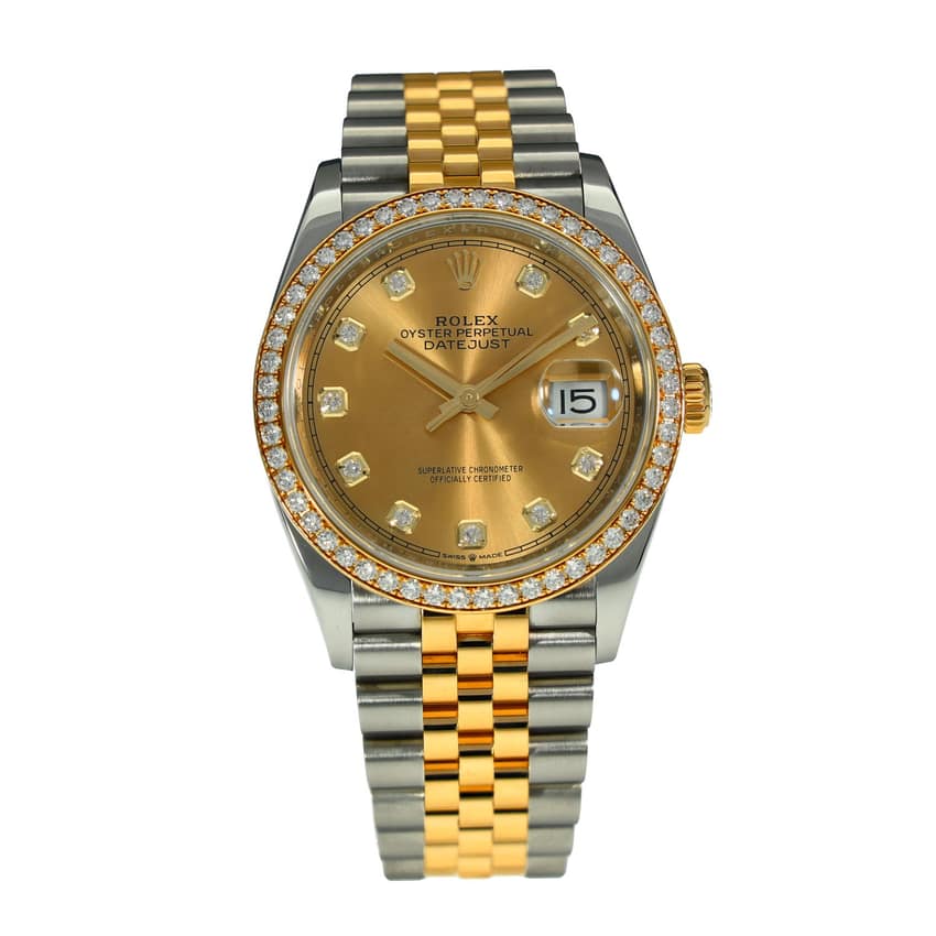 Rolex Datejust 126283 RBR, Brown dial, 41mm Everose Rolesor