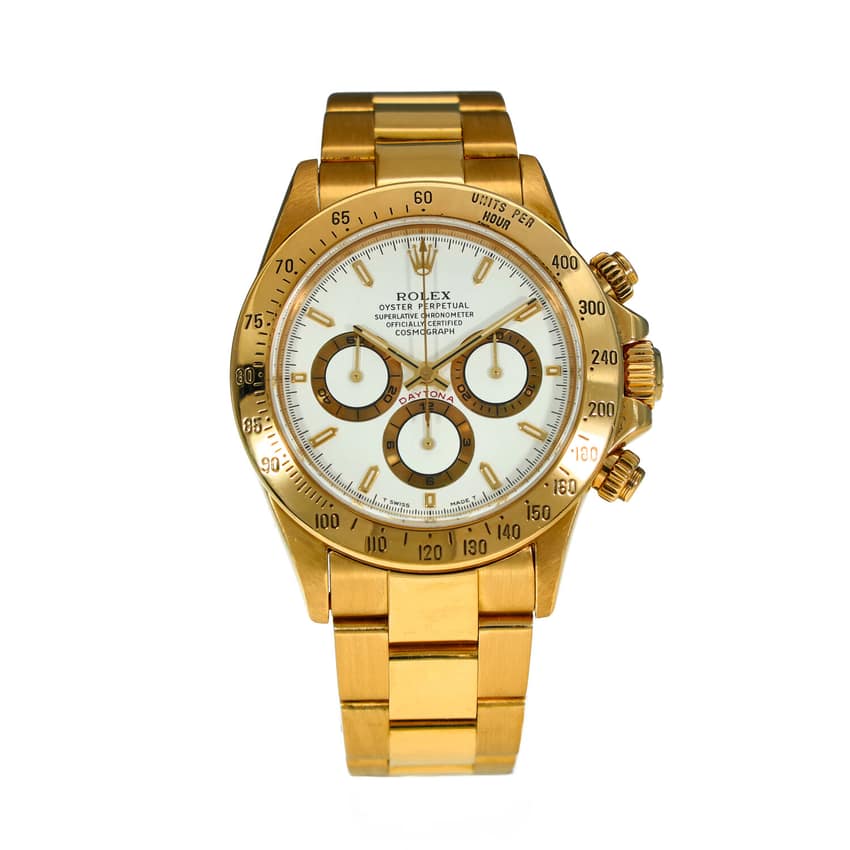Rolex Cosmograph Daytona 16528, White dial, 40mm Everose Gold
