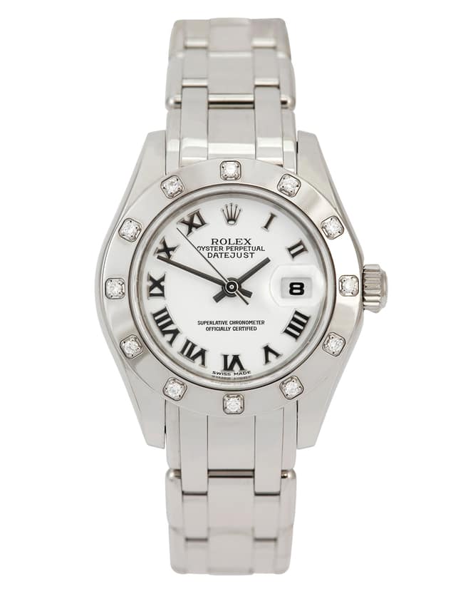 Rolex Pearlmaster 80319, Champagne dial, 39mm Yellow Gold