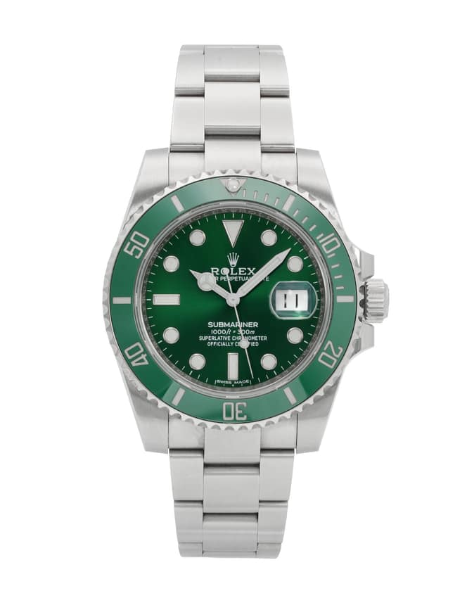 Rolex Submariner 116610 LV, Green dial, 40mm Oystersteel