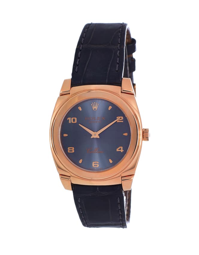 Rolex Cellini 5320, Blue dial, 39mm White Gold