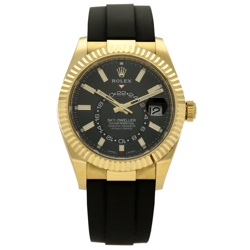 Rolex Sky-Dweller 326238, Blue dial, 42mm Yellow Rolesor