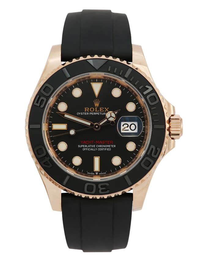 Rolex Yacht-Master 126655, Rhodium dial, 40mm White Gold