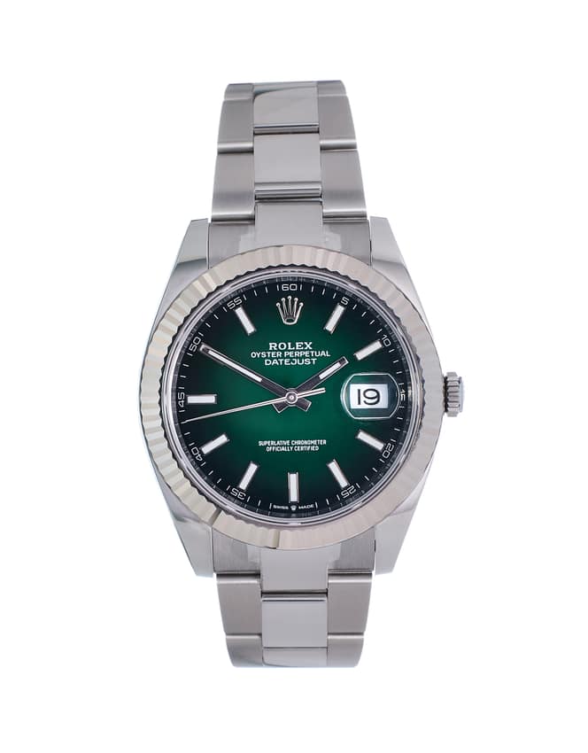 Rolex Datejust 126334, Blue dial, 41mm Oystersteel