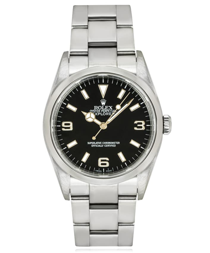 Rolex Explorer 114270, Black dial, 40mm Oystersteel