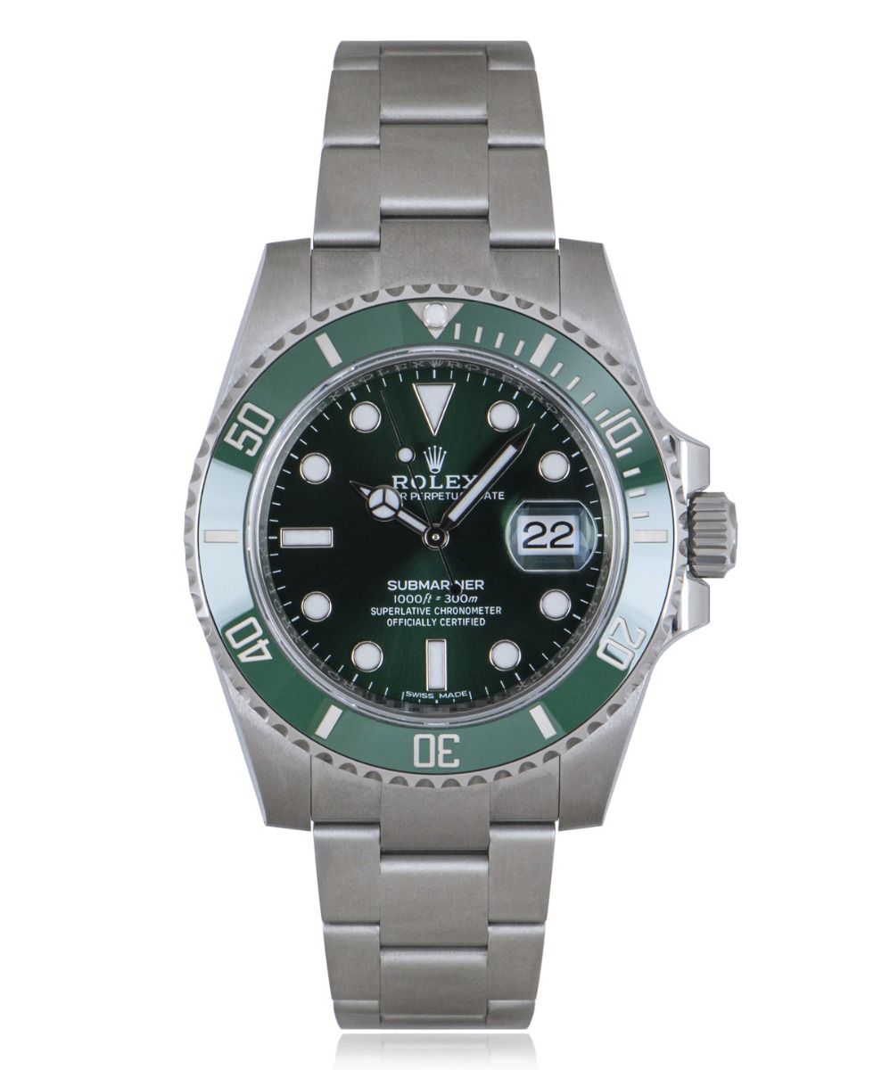 Rolex Submariner 116610 LV, Green dial, 40mm Oystersteel