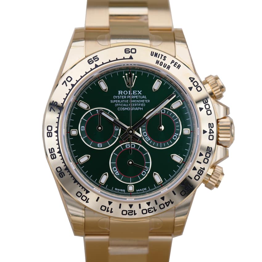 Rolex Cosmograph Daytona 116508, White dial, 40mm Yellow Gold